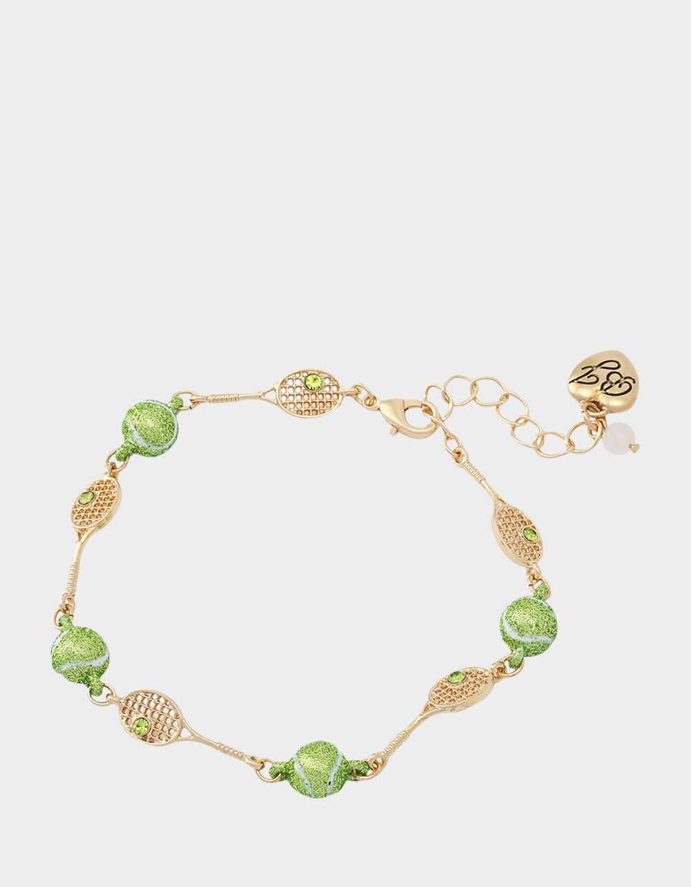 TENNIS RACQUET FLEX BRACELET GREEN - Image 2