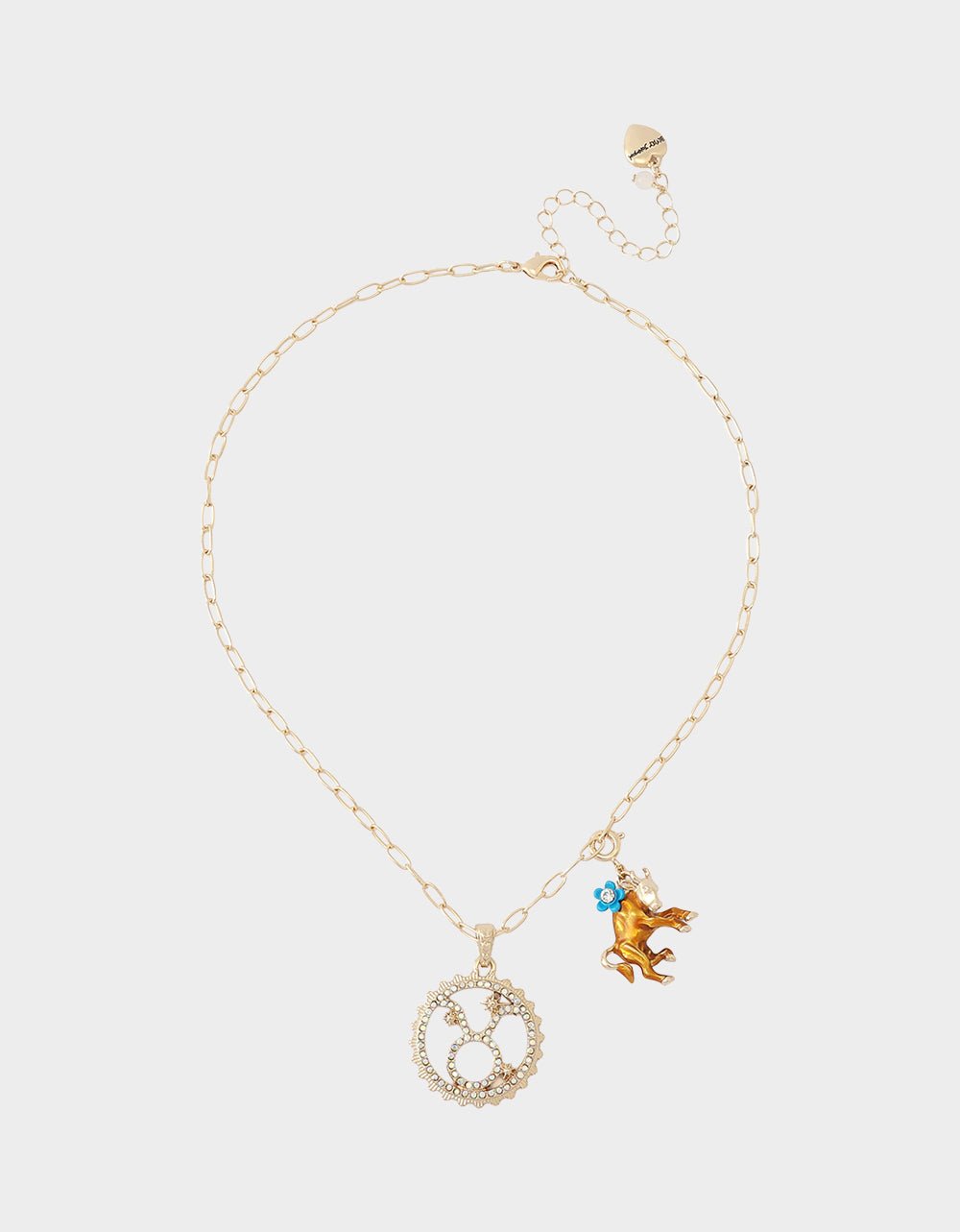 TAURUS CHARM PENDANT BROWN - Image 5