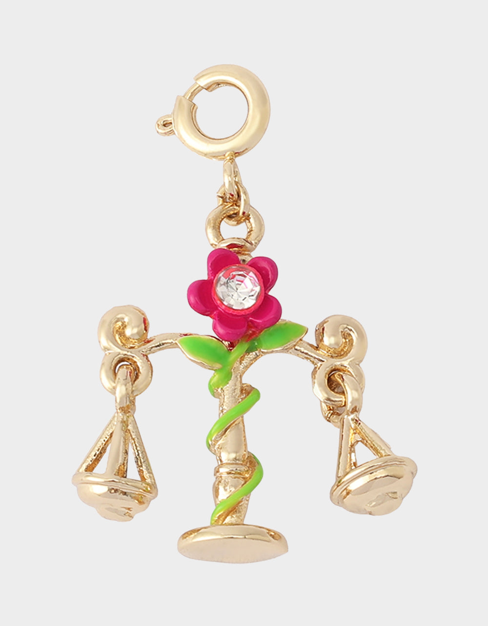 LIBRA CHARM PENDANT FUCHSIA - Image 4