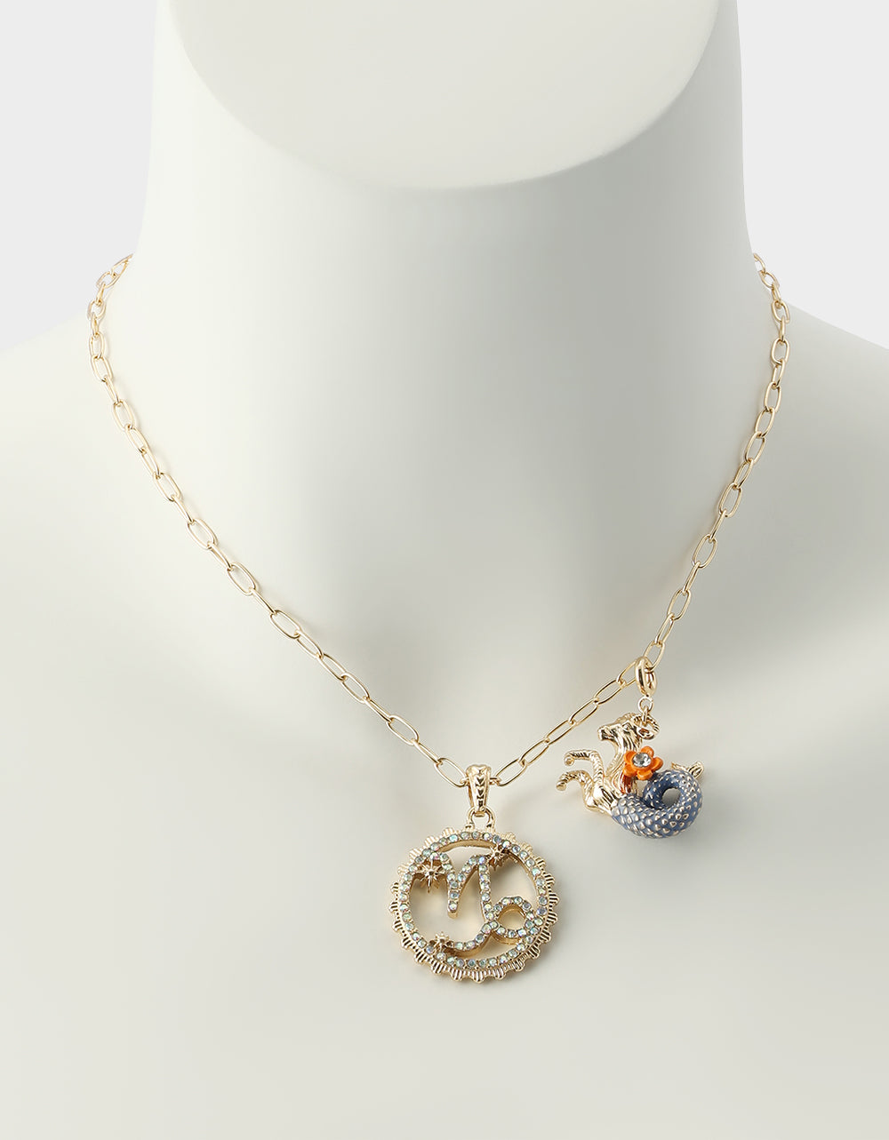 CAPRICORN CHARM PENDANT BLUE - Image 7
