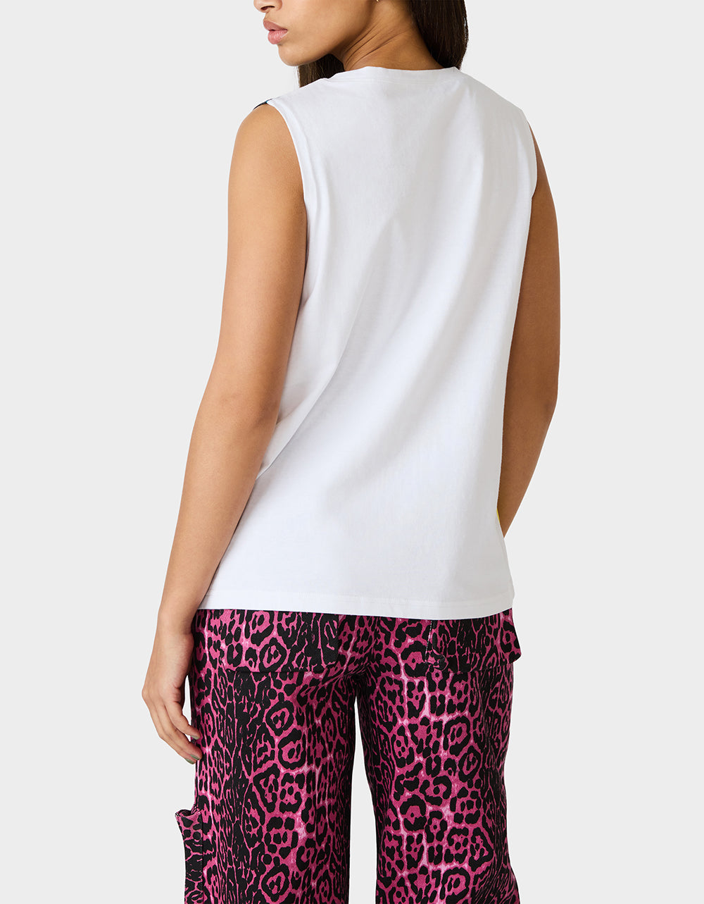 BETSEY'S ART GRAPHIC TOP WHITE - Image 4