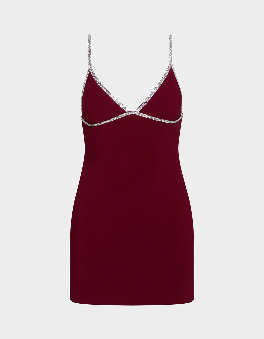 CRYSTAL SLIP DRESS WINE - Image 2