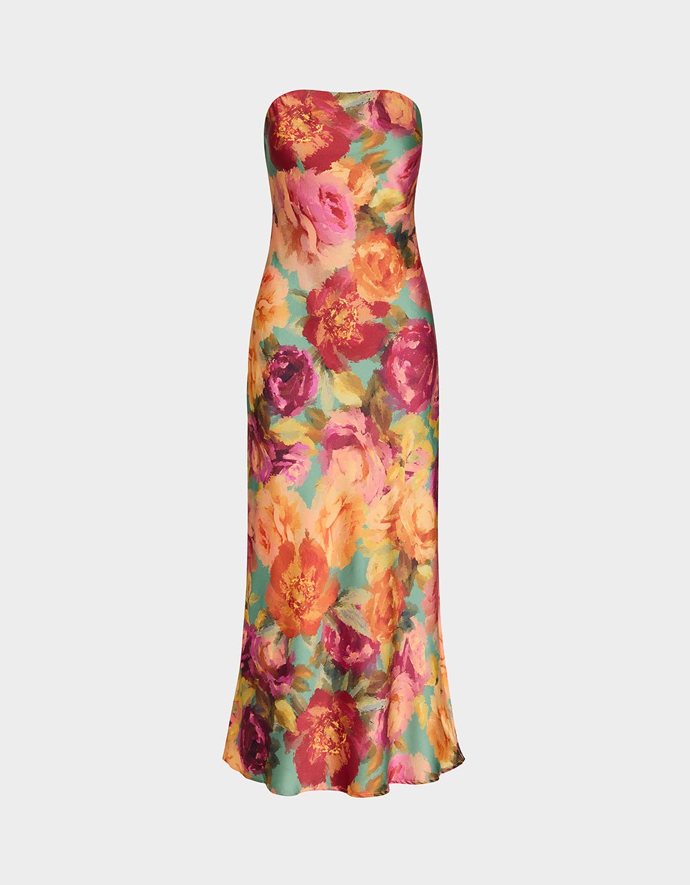 FLORA GOWN GREEN DITSY FLORAL - Image 2