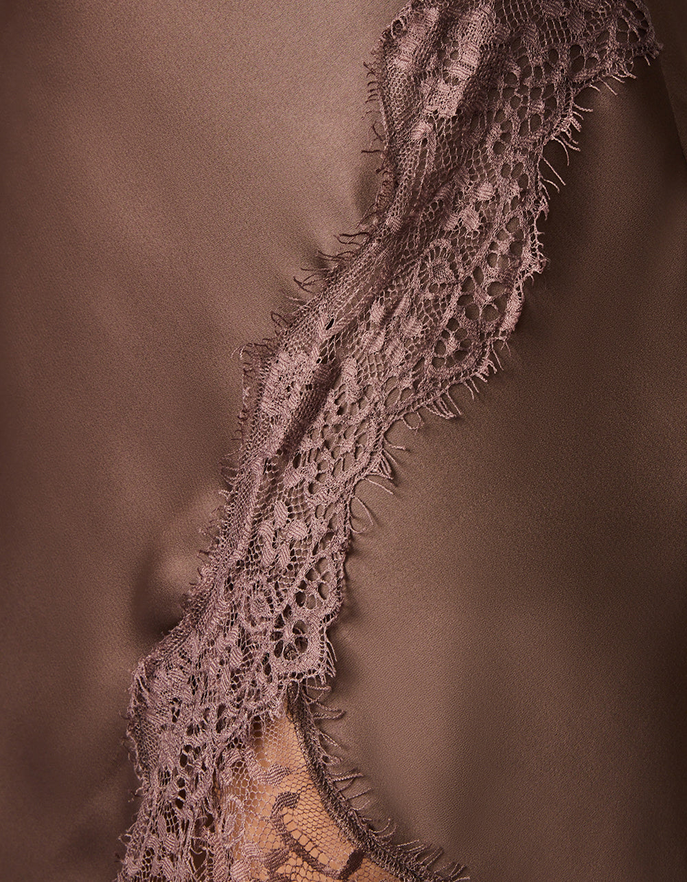LACE AFFAIR DRESS BROWN - Image 5