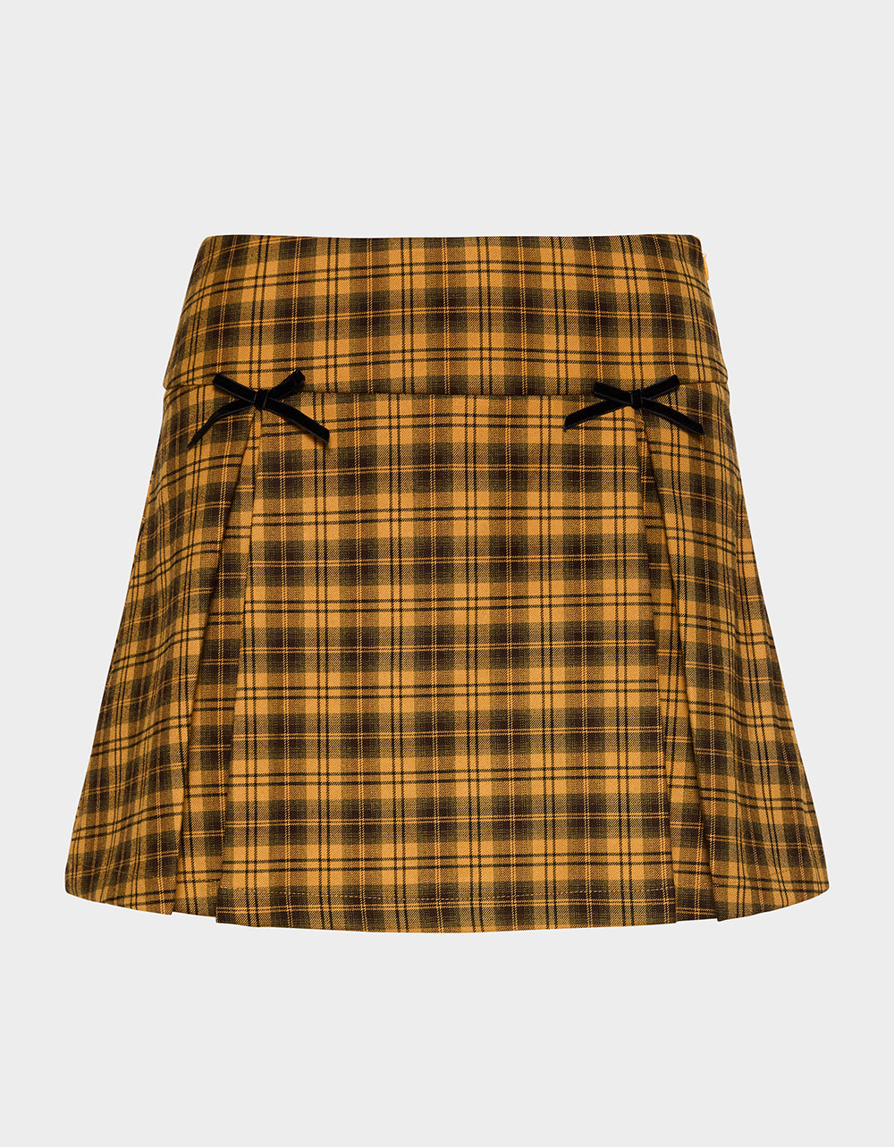 RAD PLAID SKIRT YELLOW PLAID - Image 2