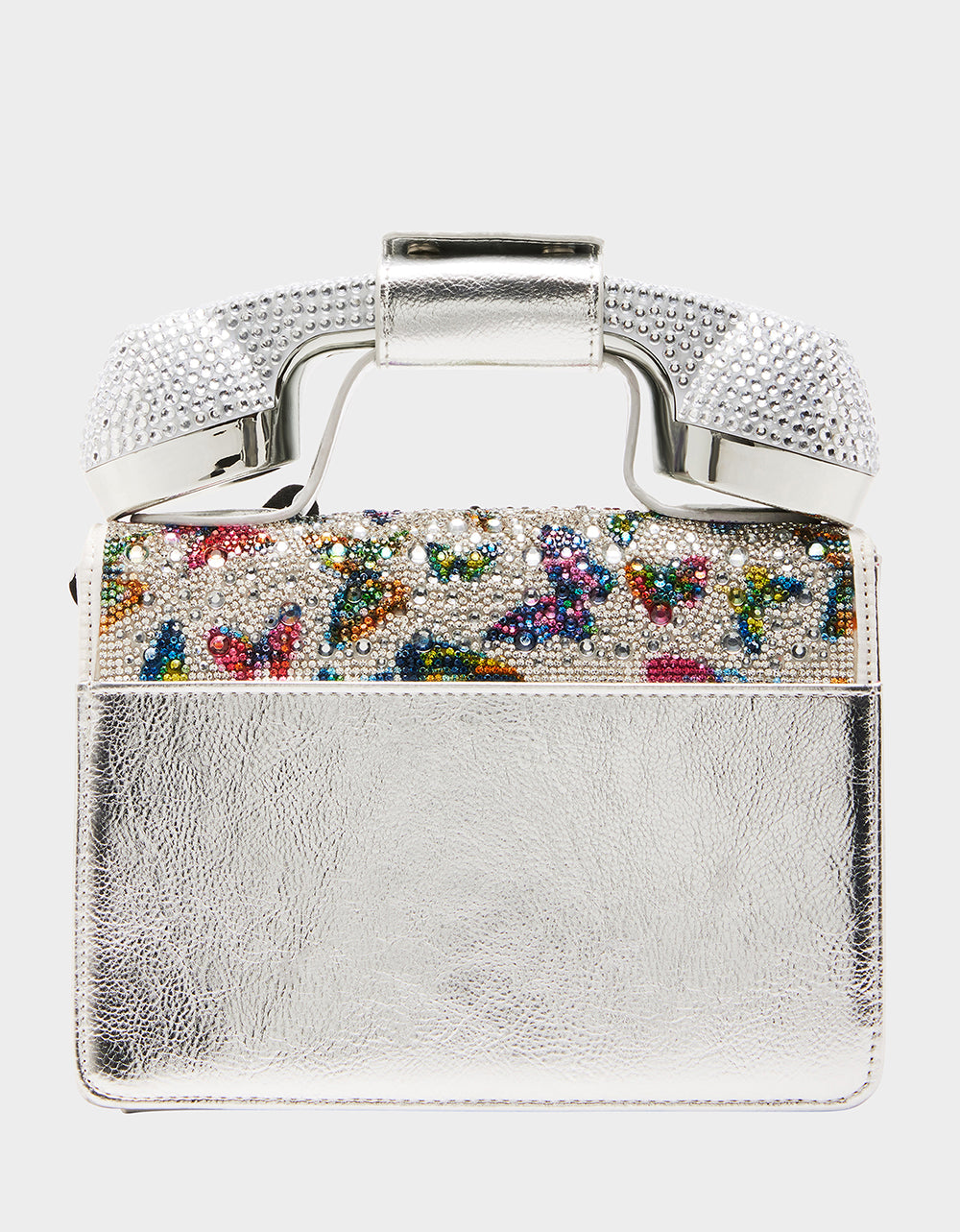 KITSCH BUTTERFLY PHONE BAG SILVER/MULTI - Image 5