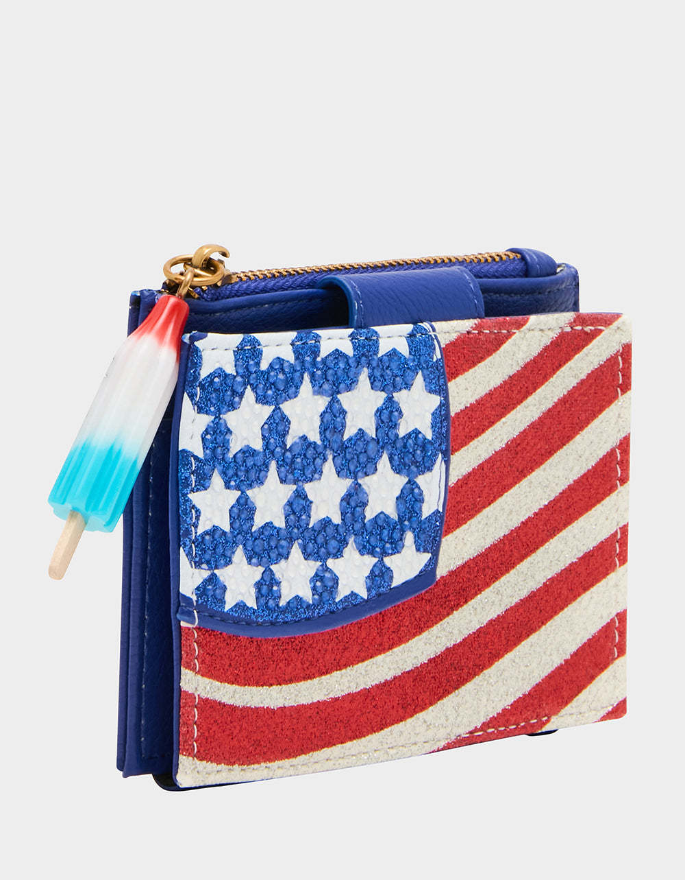 RED. WHITE & BETSEY WALLET RED/WHITE/BLUE - Image 3