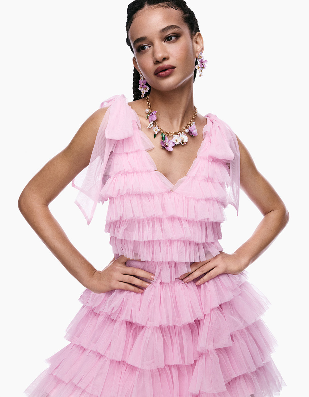 SUGAR PUFF DRESS PETAL PINK - Image 7