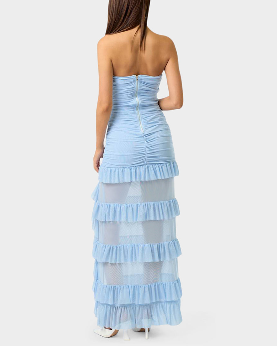 BLUE MIRAGE GOWN LIGHT BLUE - Image 3